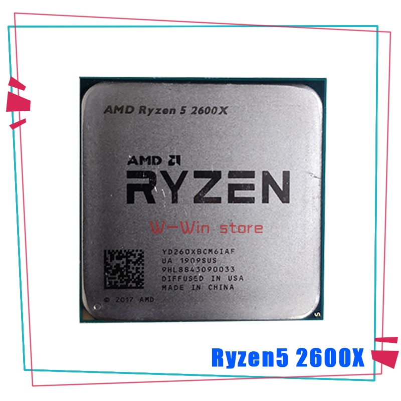 AMD Ryzen 5 2600X R5 2600X 3.6 GHz 6 ھ 12  CP..